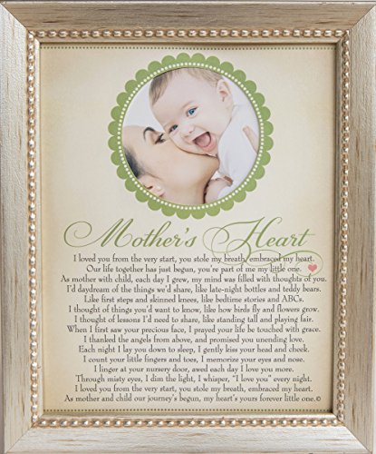 The Grandparent Gift Co. Heart Collection Frame Mothers Heart Gift for New Mom