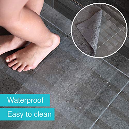 LifeGrip Anti Slip Transparent Anti Slip Tape, 2 inch by 15 feet, Non-Slip Traction Grip Tape to Tubs, Boats, Stairs, Clear, Soft, Comfortable for Bare feet (2" X 15')