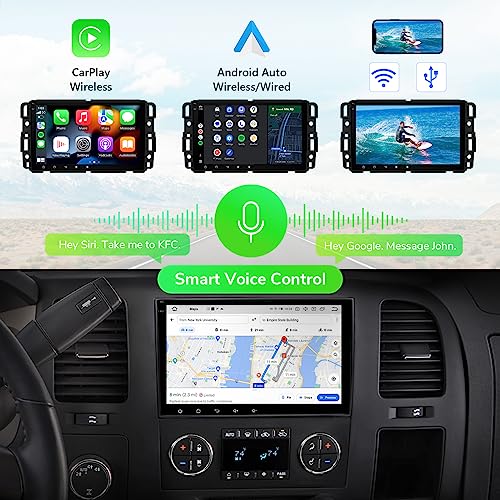 Eonon Android 12 Wireless Apple Carplay & Android Auto Car Stereo Ultra-thin