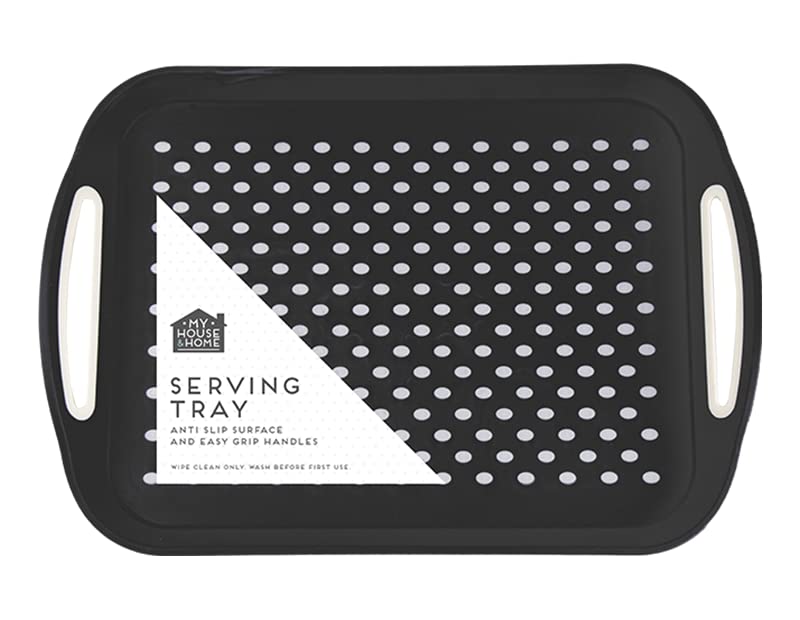 Gem Imports Ltd Hom3353 Serving Tray Black