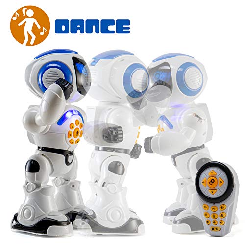 TOP RACE Remote Control RC Robot Toy Walking Talking Dancing Toy