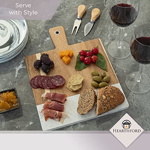 Hearthford White Marble Serving Board Marble Cheese Board white marble