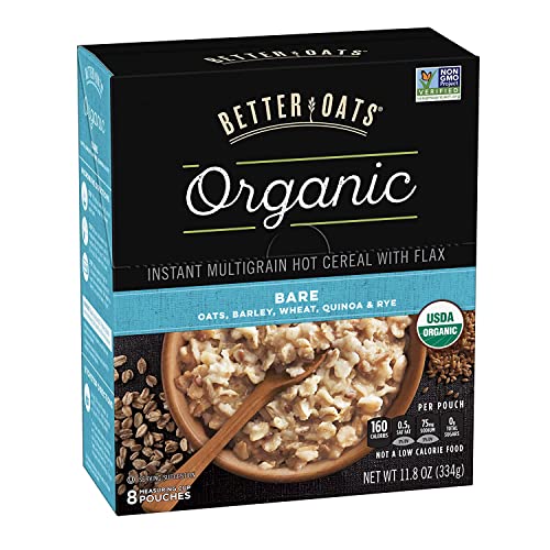 Better Oats Organic Raw Pure & Simple Multigrain Hot Cereal 11.8 Oz