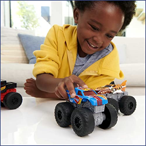 Hot Wheels Monster Trucks Roarin Wreckers Toy for Kids 3 Years Old & Older