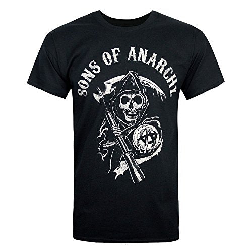 Sons of Anarchy - Logo Shirt (Black - Large)