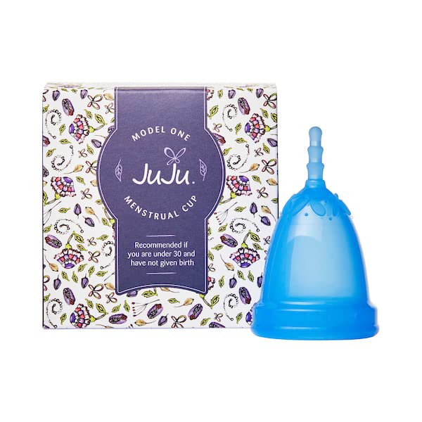 Juju Menstrual Cup Model 1 Pre Childbirth Menstruation Cup Blue