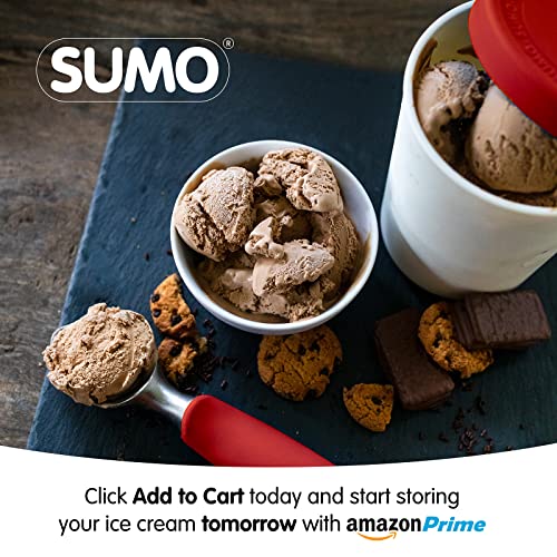 SUMO Ice Cream Containers for Homemade Ice Cream - 1.5 Quart, Reusable  Storage