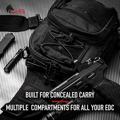 WOLF TACTICAL Compact EDC Sling Bag Outdoor Sports