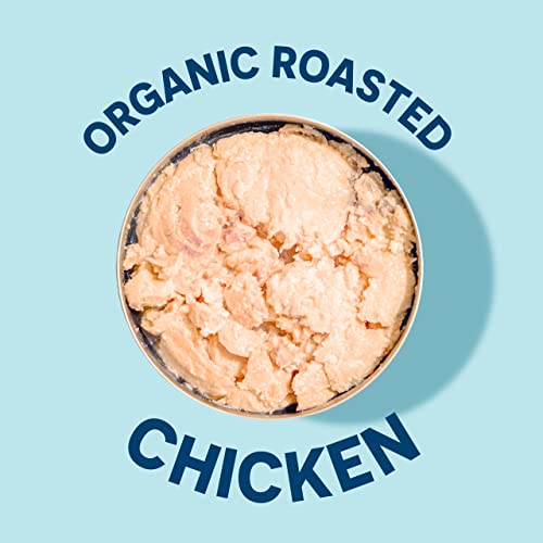 Wild Planet Organic Roasted Chicken Breast, Skinless and Boneless, No Salt Added, pack of 7 canes 100% chicken breast, 5 Ounce