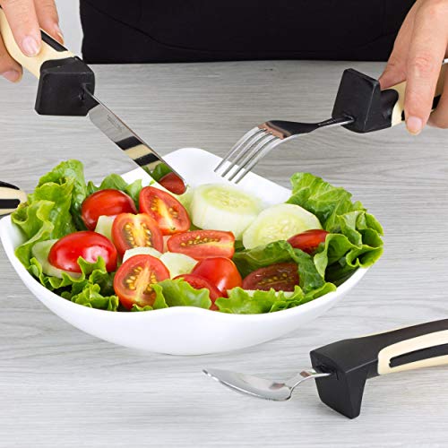 Urbanred Weighted Utensils for Tremors Includes 2x Spoons 1x Fork 1x Knife