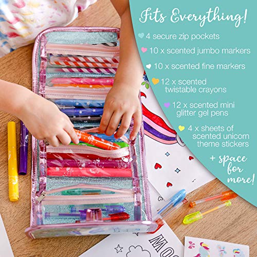 DIY Itsy Unicorn Journaling Set/scrapbook Kit With Augmented Reality  Experience Includes Bullet Journal & Scrapbooking Supplies 