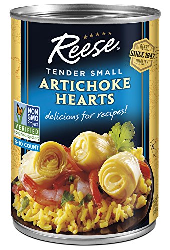 Reese Artichoke Hearts Small Size 14 Ounce Cans Pack of 12