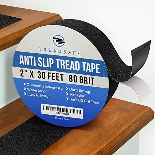 Treadsafe Black Grip Tape for Steps Roll