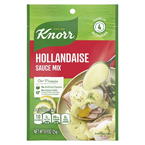 Knorr Sauce Mix Hollandaise No Artificial Flavors No Added Msg 0.9 Oz Pack of 24