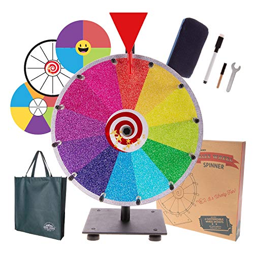Prize Wheel Spinning Wheel for Prizes 11 Pcs