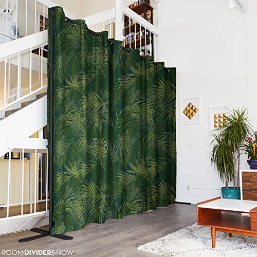 Room Dividers Now Premium Room Divider Curtain 9ft Tall 5ft Wide Jungle
