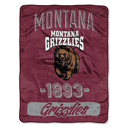 Northwest NCAA Montana Grizzlies Throw Blanket 46" x 60" Varsity