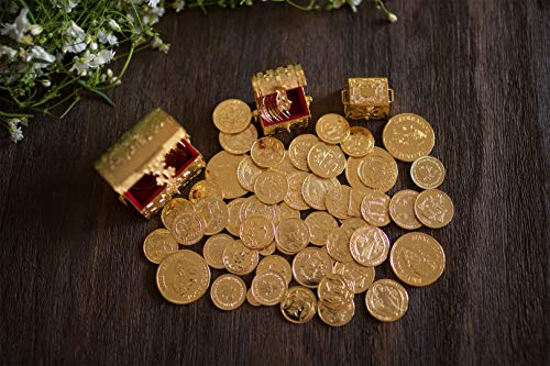 Nh 24k Gold Plated Wedding Unity Coins Decorative Case Arras Ceremony Gift Set