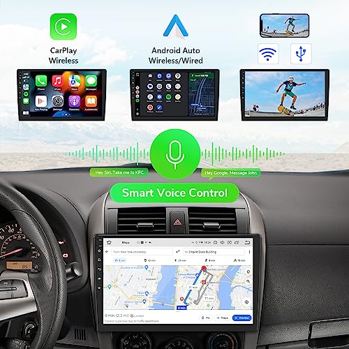 Eonon Android 12 Wireless Apple Carplay & Android Auto Car Stereo Double
