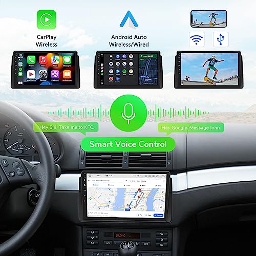 Eonon Android 12 Wireless Apple CarPlay & Android Auto Car Stereo