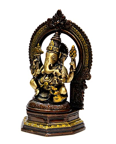 eSplanade Laxmi Ganesh Saraswati Idols Ganesha Lakshmi 9.75" Inches Height