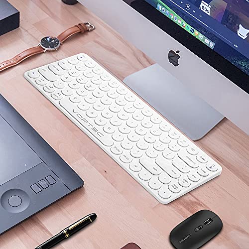 Bluetooth Keyboard Streamlined Compact Multi Device Keyboard by Vortec