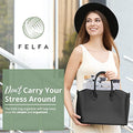 FELFA 11" Tote Organizer Insert Purse Organizer Insert Bag