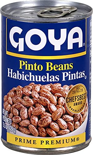 Goya Pinto Bean, 15.5000-Ounce (Pack of 12)