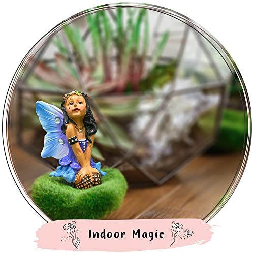 Indoor Fairy Figurine Miniature Fairy Garden Accessory Cake Decoration