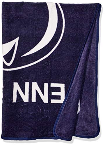 Northern Arizona Lumberjacks "Varsity" Micro Raschel Throw Blanket, 46" x 60"