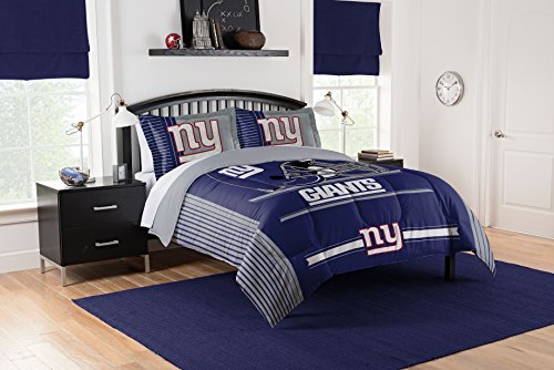 Northwest NFL New York Giants Unisex Comforter and Sham Set
