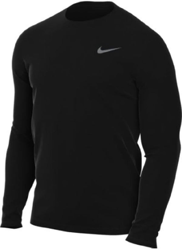 Nike Men Team Legend Long Sleeve Tee Shirt X-Large Black Size X-Large