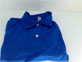 Jerzees Mens Short Sleeve Polo Shirt Color Blue Size Large