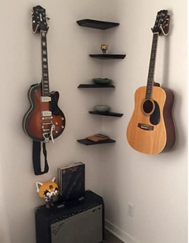 Guitar Wall Mount Sleek Strong Modern Design For Ukuleles Acoustic Bass Electric Guitars