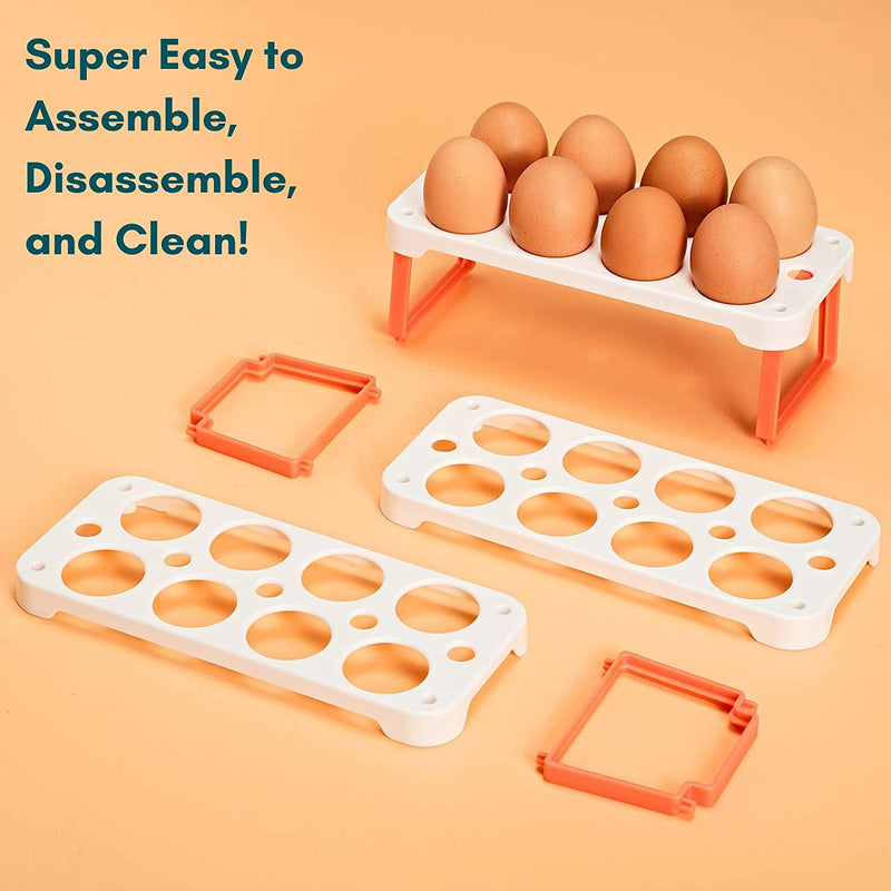 How to wash plastic egg trays