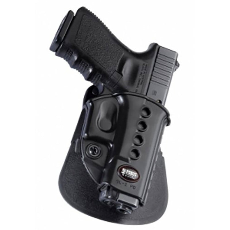 Fobus E2 Paddle Holster Fits Glock 171919x22233132343545 Right Hand Kydex Black