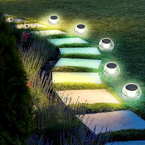 Solar Powered Outdoor Ball Lights Multicolor Light for Indoor Outdoor Portable