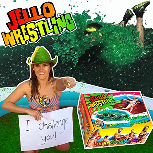 Bulk JELLO WRESTLING Kit 100 Gallon Package GREEN Jelly Wrestling Mix