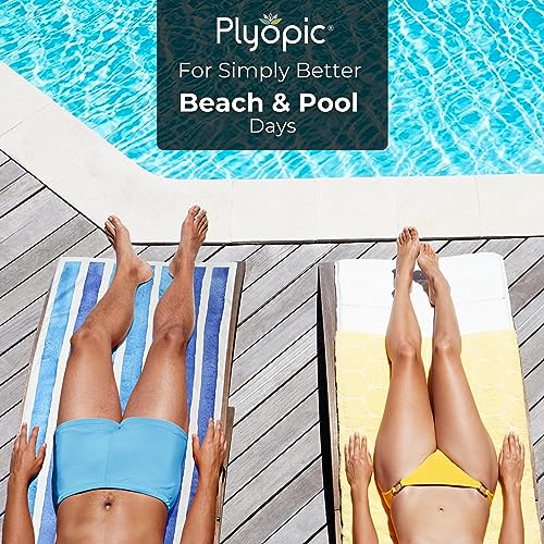 Plyopic Beach Towel Quick Dry Sand Free Compact Lightweight X Large 72 X 32 in