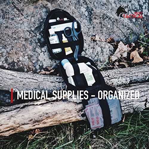 Wolf Tactical Molle First Aid Bag Empty Ifak Pouch Emsemt Small Medical Bag