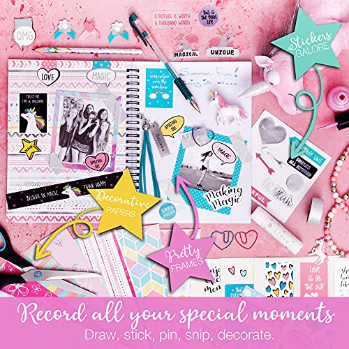 DIY Unicorn Journaling Set / Scrapbook Kit for Girls