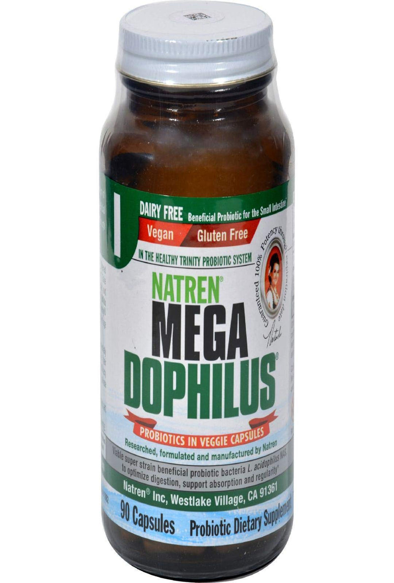 Natren Megadophilus Dairy Free Capsules 90 Count