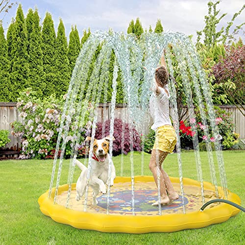 Kids Water Sprinkler Splashpad Outdoor Summer Pool Toy Set