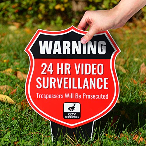 Signs Authority Reflective Video Surveillance Signs 10 X 18 Video Camera Sign