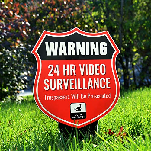 Signs Authority Reflective Video Surveillance Signs 10 X 18 Video Camera Sign