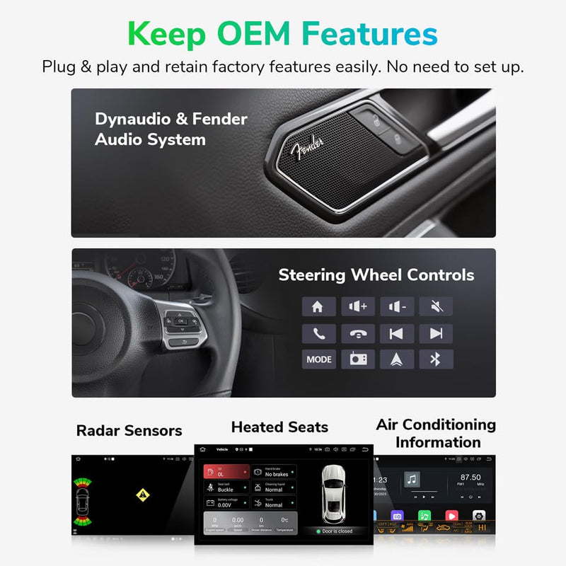 Eonon Android 12 Wireless Apple Carplay & Android Car Stereo 6gb Ram + 64gb Rom