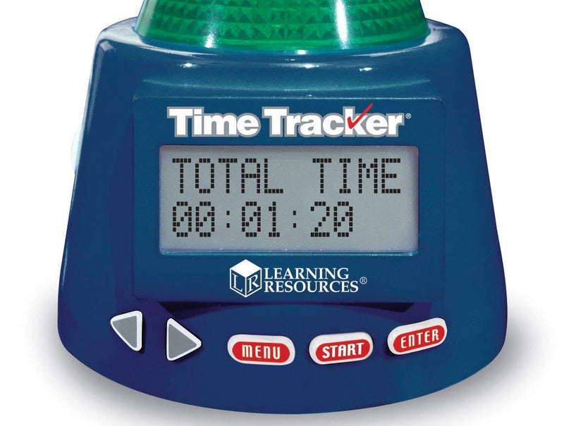 Learning Resources Time Tracker Visual Timer Clock Classroom Alarm