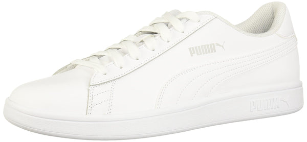 PUMA Men's Smash 2 Sneaker, L White-White, 11.5 M US