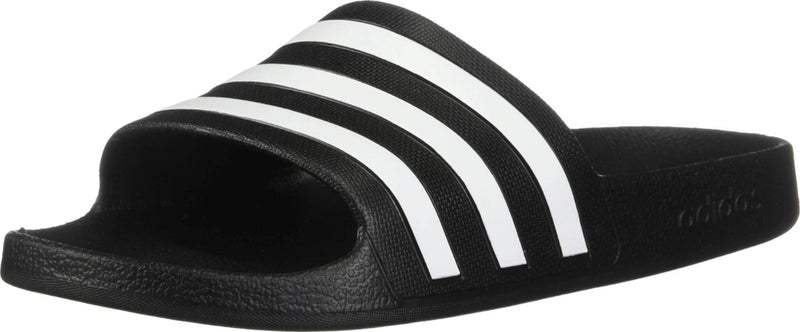 Adidas Womens Adilette Aqua Core Black White Core Black Size 5 US Pair of Shoes