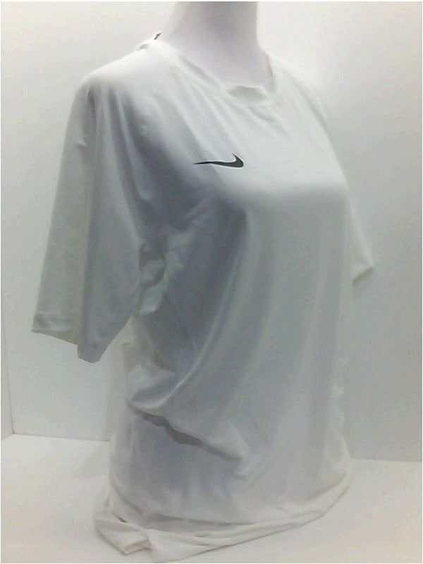 Nike Mens Pro Fitted Short Sleeve Training Tee (XL White) Size X-Large